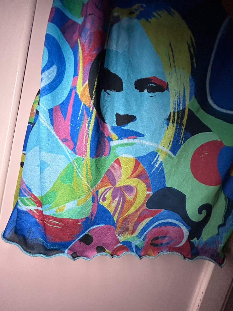 printed dress
