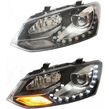 WAG GTI LED FAR (KROM) 