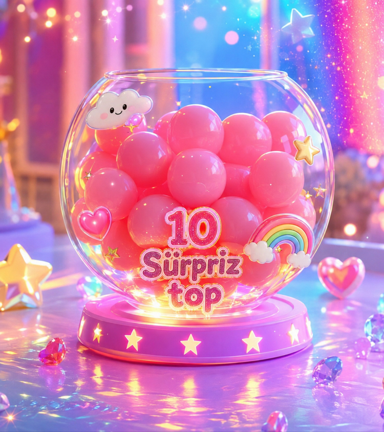 10 Ürünlük Sürpriz Top Paketi 