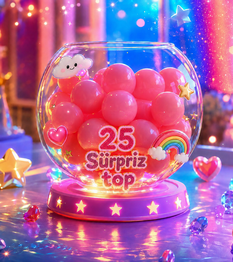 25 Ürünlük Sürpriz Top Paketi