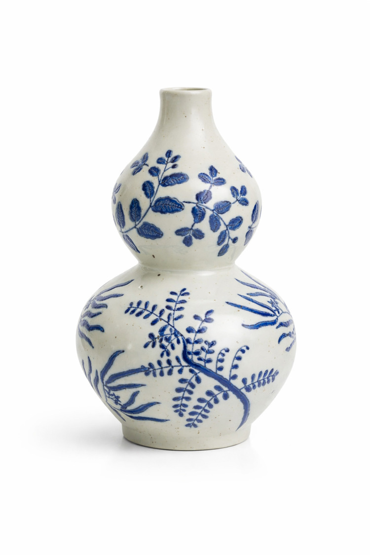 Hand-Painted Seramik Vazo