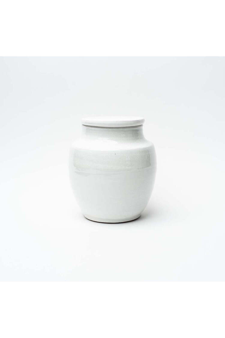 Dekoratif Terra Cotta Vazo Beyaz Toprak Dokulu Modern Salon Konsol Üstü Büyük Boy Vazo 24 cm