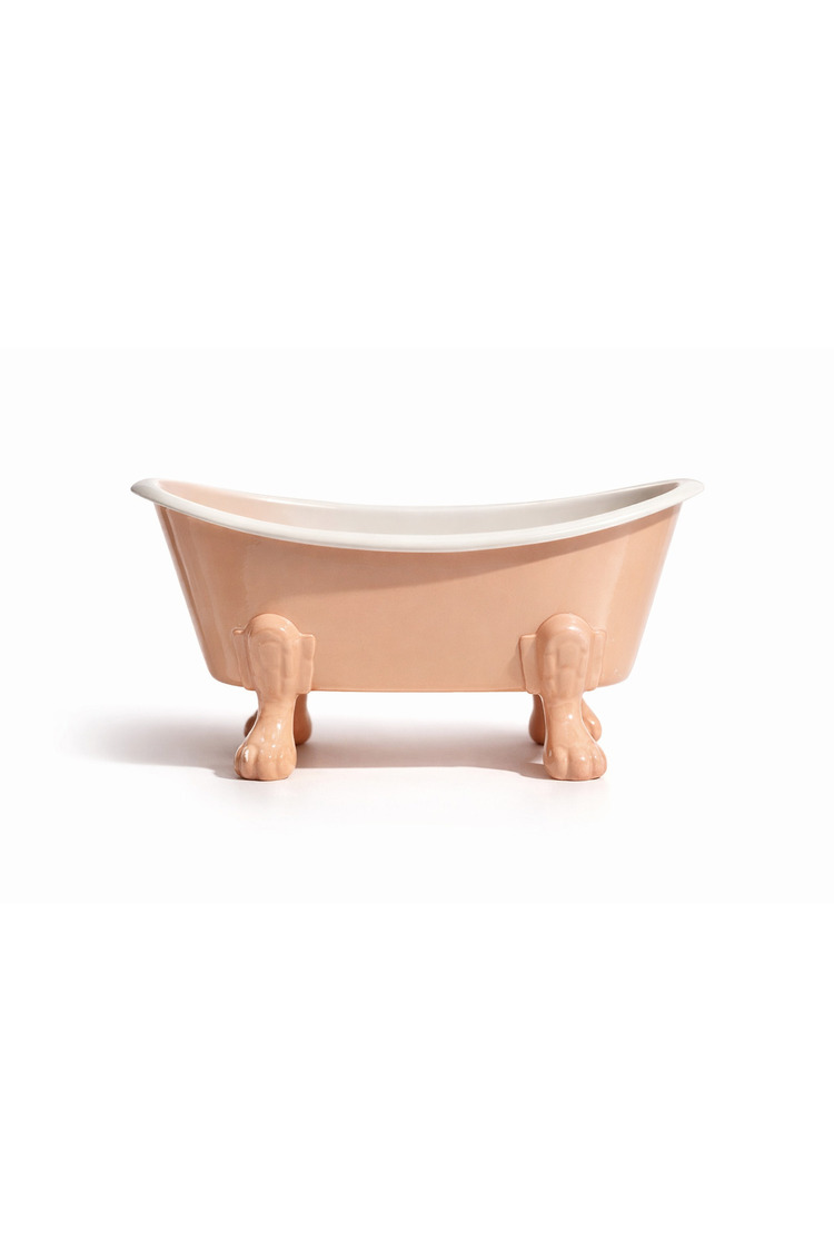 Dekoratif Metal Sabunluk Vintage Küvet Tasarım Banyo Sabunluk Banyo Lavabo Dekoru
