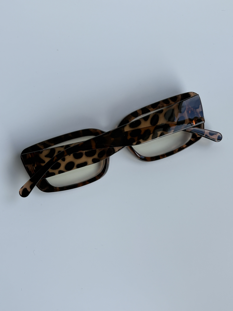 Larry leopar mavi ışık koruyucu gözlük