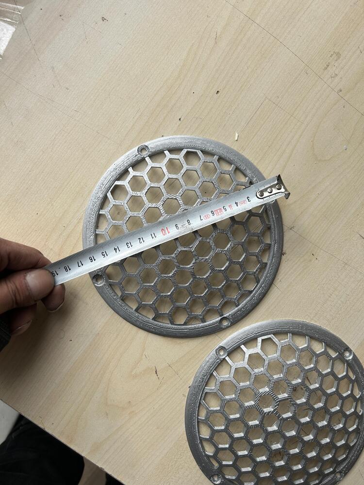 16.5 cm Pioneer Tarzı Yuvarlak Hoparlör Izgarası – 2 ADET