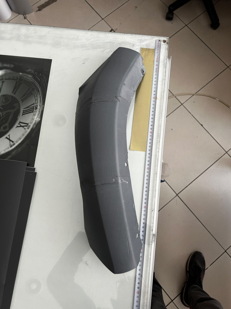 DS4 D41 (2022+) Ön Tampon Alt Çıta - Sağ Taraf (RH) – ASA Filament 3D Baskı