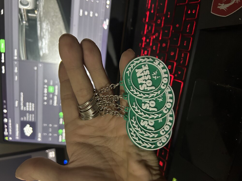 Firmalara Özel 3 Boyutlu Logo Anahtarlık