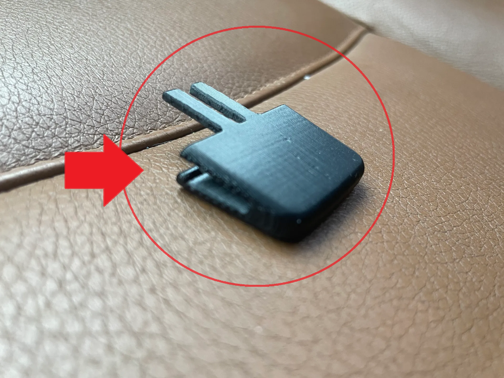 BMW E90 hava üfleme yönlendirme mekanizma düğmesi