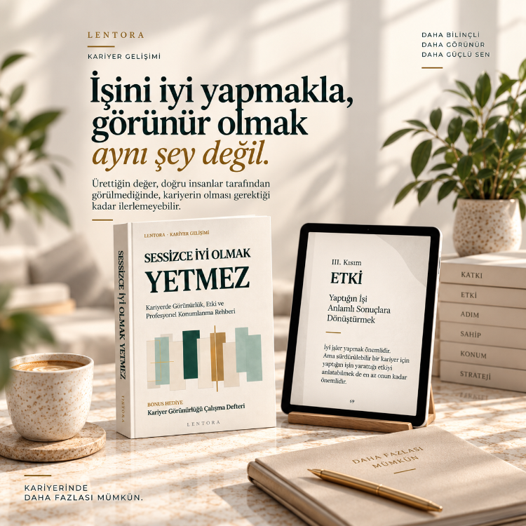 Sessizce İyi Olmak Yetmez | Kariyer Rehberi