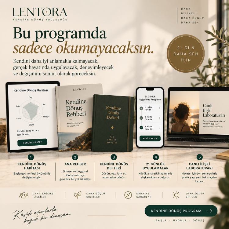 Kendine Dönüş Programı | 21 Günlük Uygulamalı Program