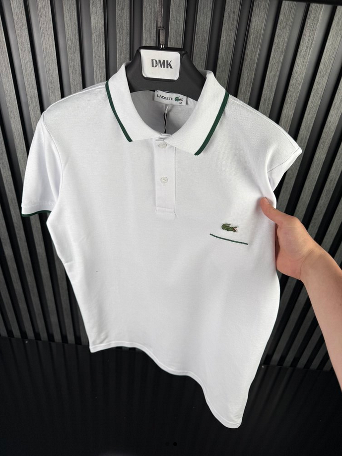 Lacoste Polo Yaka Beyaz Tshirt
