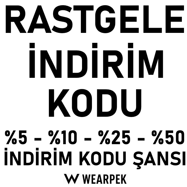 Rastgele İndirim Kodu (%50)