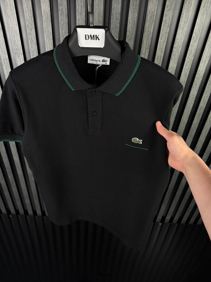Lacoste Polo Yaka Siyah Tshirt