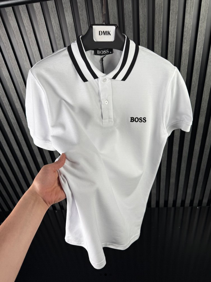 BOSS Polo Yaka Beyaz tshirt