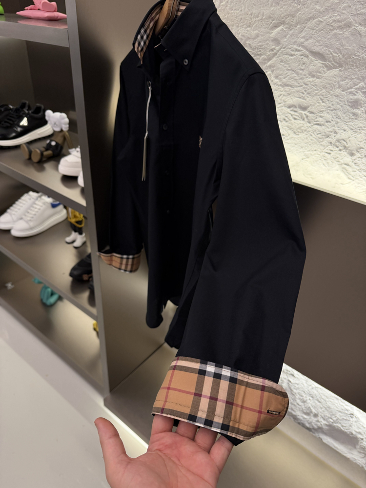 Burberry İthal Logo Appliquéd Shirt Gömlek
