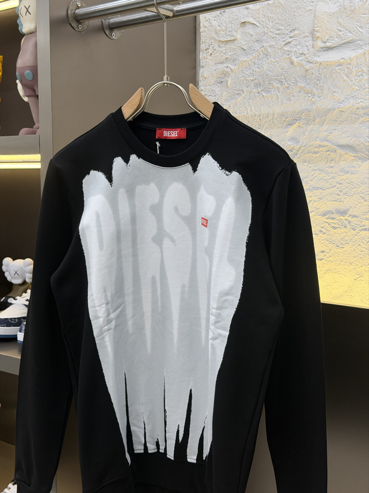 Diesel Premium %100 Pamuk Sweatshirt