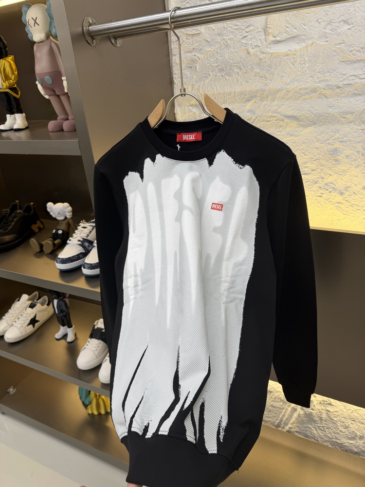 Diesel Premium %100 Pamuk Sweatshirt