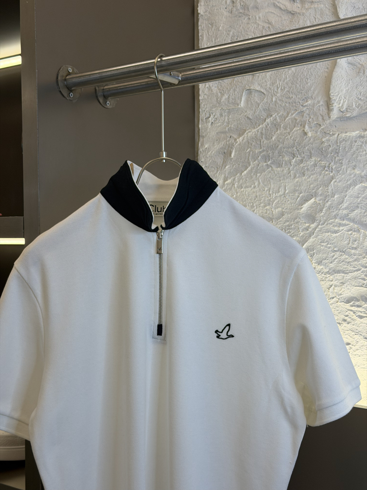 Beymen Club Logo Appliquéd %100 Cotton Polo Tshirt Siyah