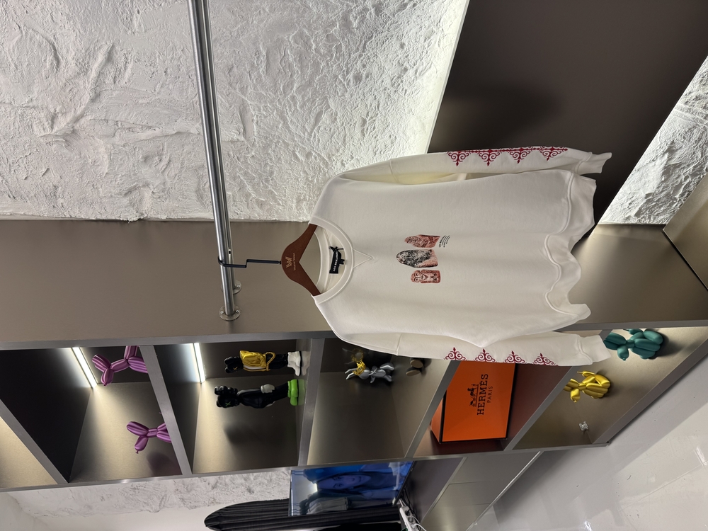 Les Benjamins Oversized Fit %100 Cotton Sweatshirt