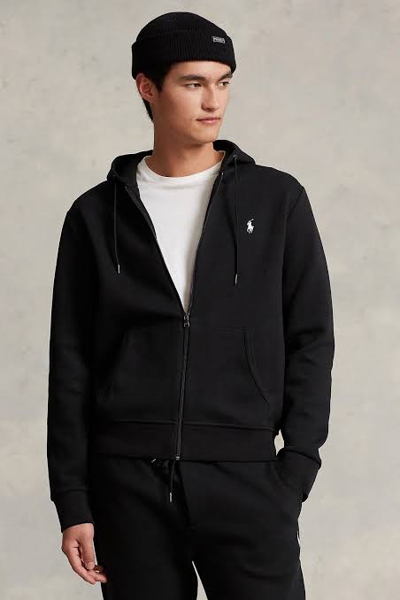 Ralph Lauren %100 Cotton Full Zip Hoodie