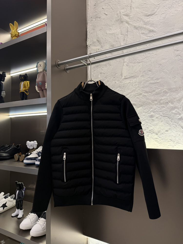 Moncler Premium Örme Ceket (Siyah)