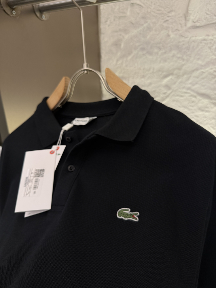 Lacoste Logo Appliquéd %100 Cotton Polo Tshirt