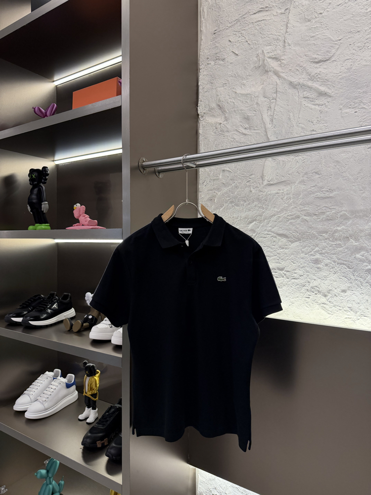 Lacoste Logo Appliquéd %100 Cotton Polo Tshirt