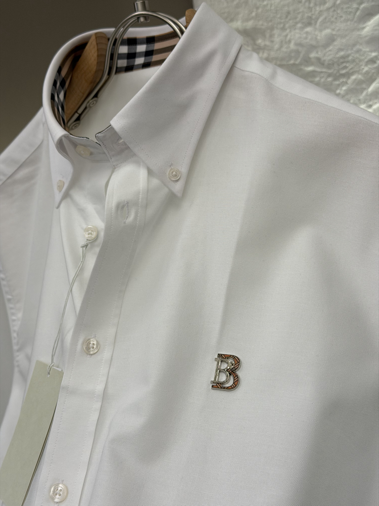 Burberry İthal Logo Appliquéd Shirt Gömlek