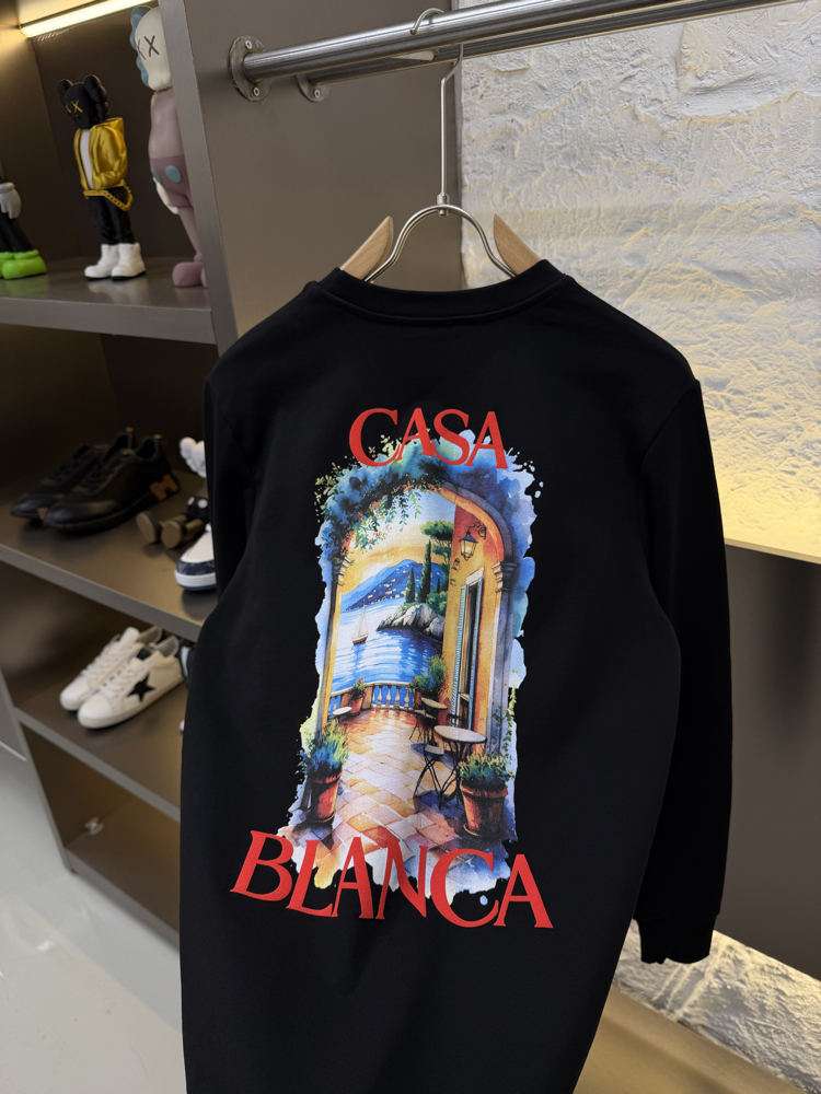 Casablanca Paris Premium %100 Pamuk Sweatshirt