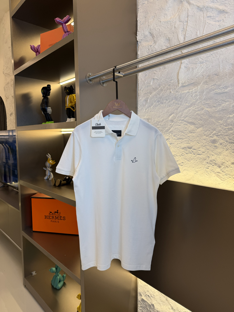 Beymen Club Logo Appliquéd %100 Cotton Polo Tshirt