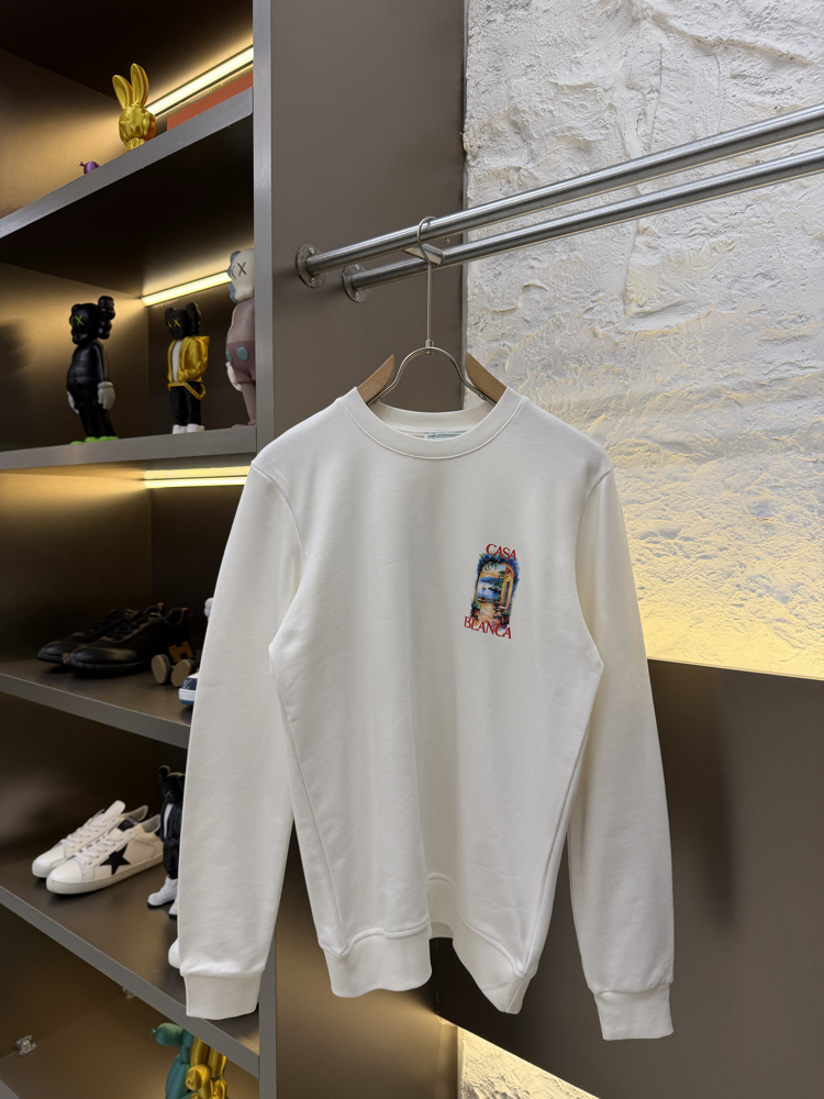 Casablanca Paris Premium %100 Pamuk Sweatshirt