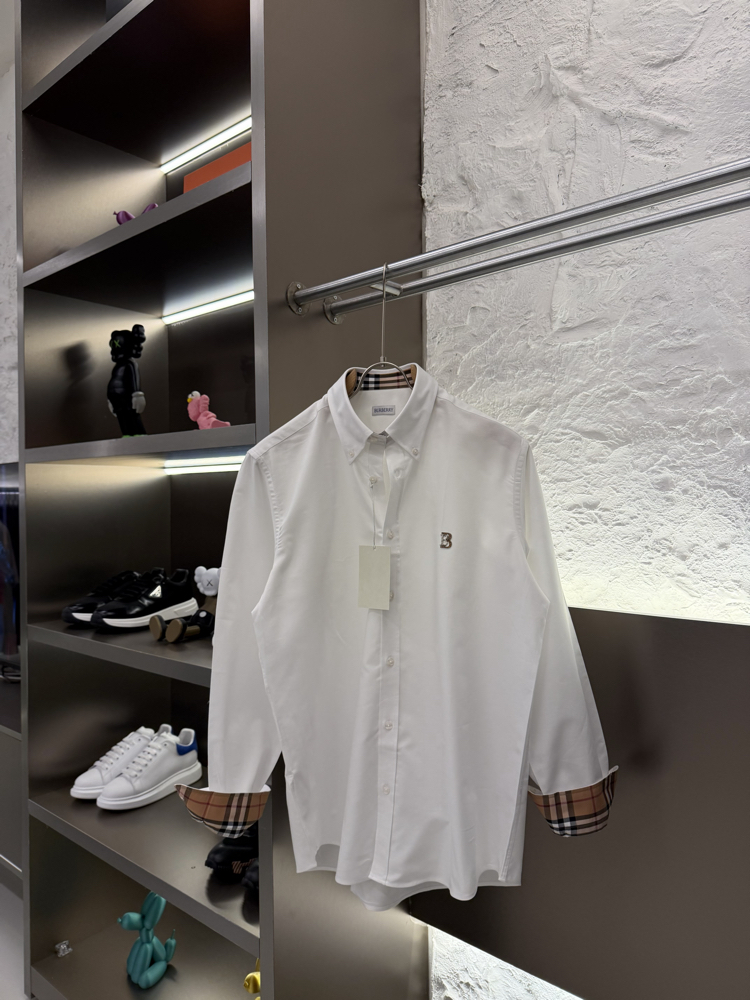 Burberry İthal Logo Appliquéd Shirt Gömlek