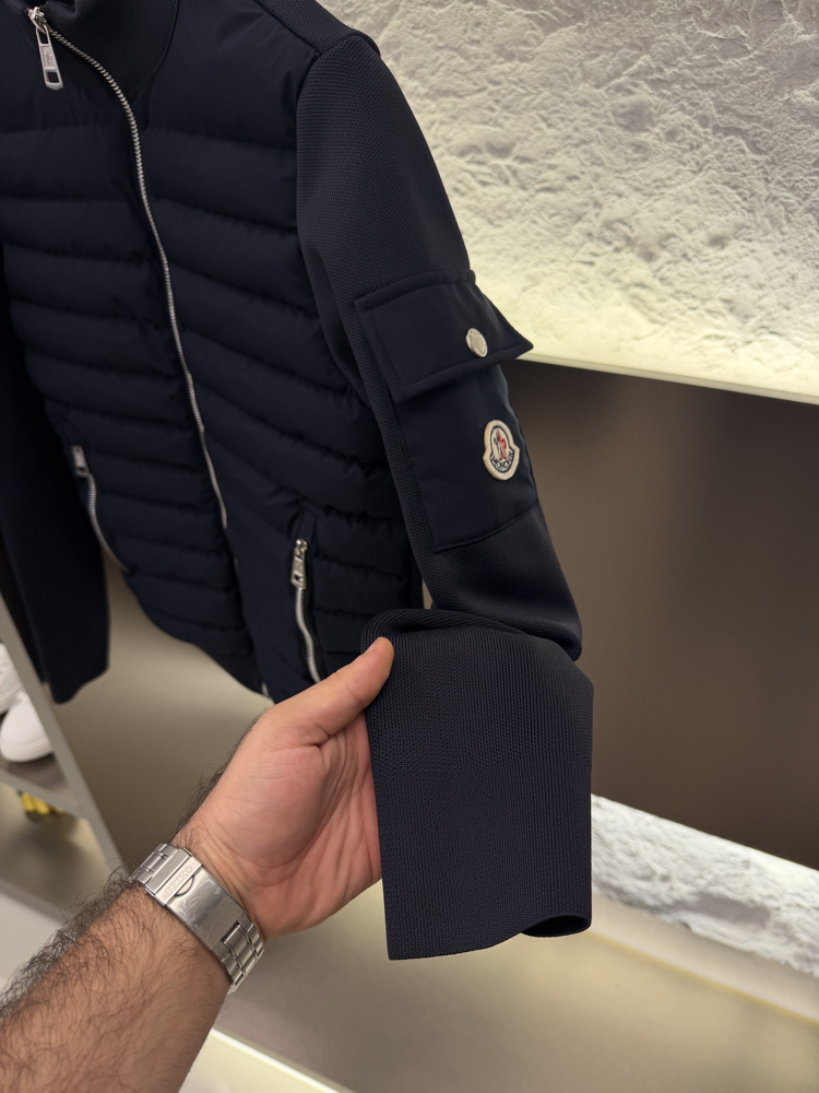 Moncler Premium Örme Ceket (Lacivert)