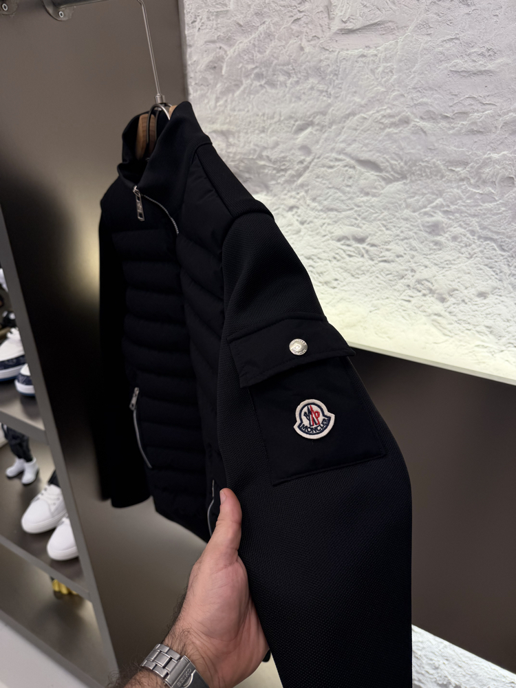 Moncler Premium Örme Ceket (Siyah)