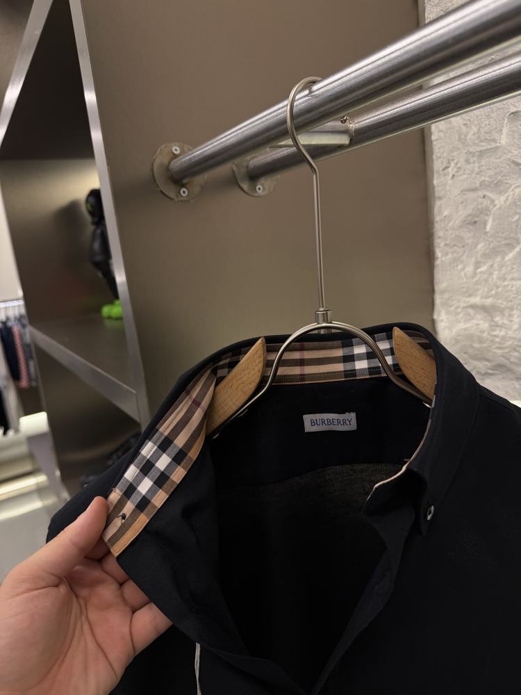 Burberry İthal Logo Appliquéd Shirt Gömlek