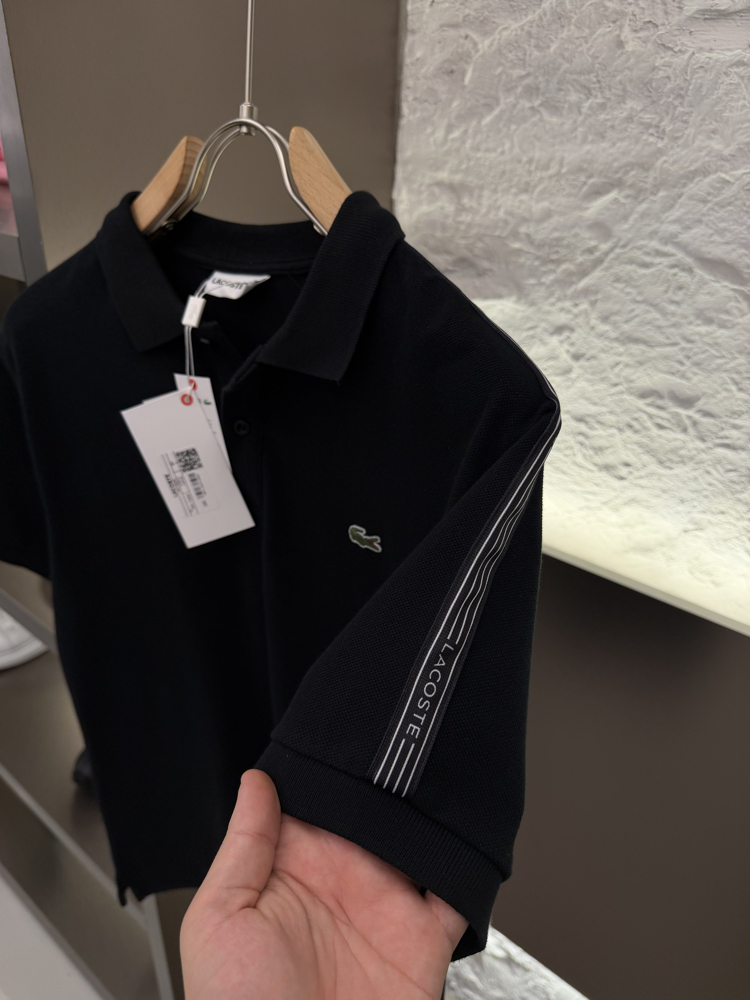Lacoste Logo Appliquéd %100 Cotton Polo Tshirt