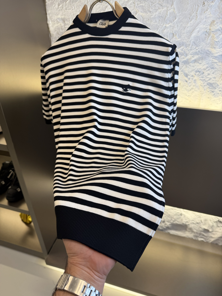 Beymen Club Logo Appliquéd %100 Cotton Knitwear
