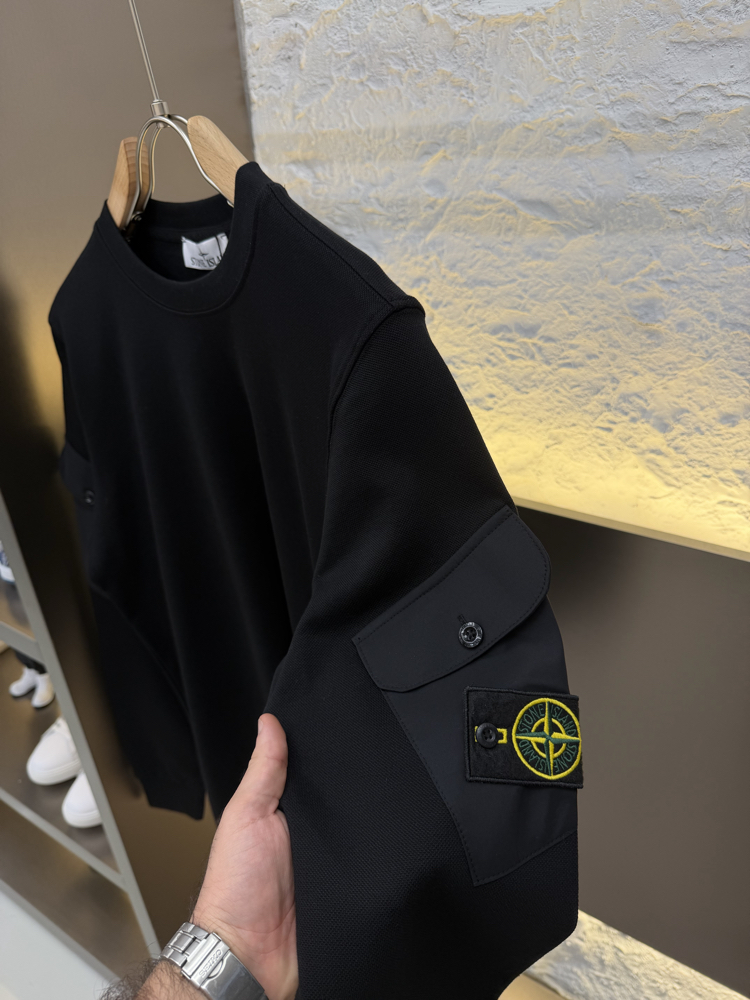 Stone Island Premium %100 Pamuk Sweatshirt