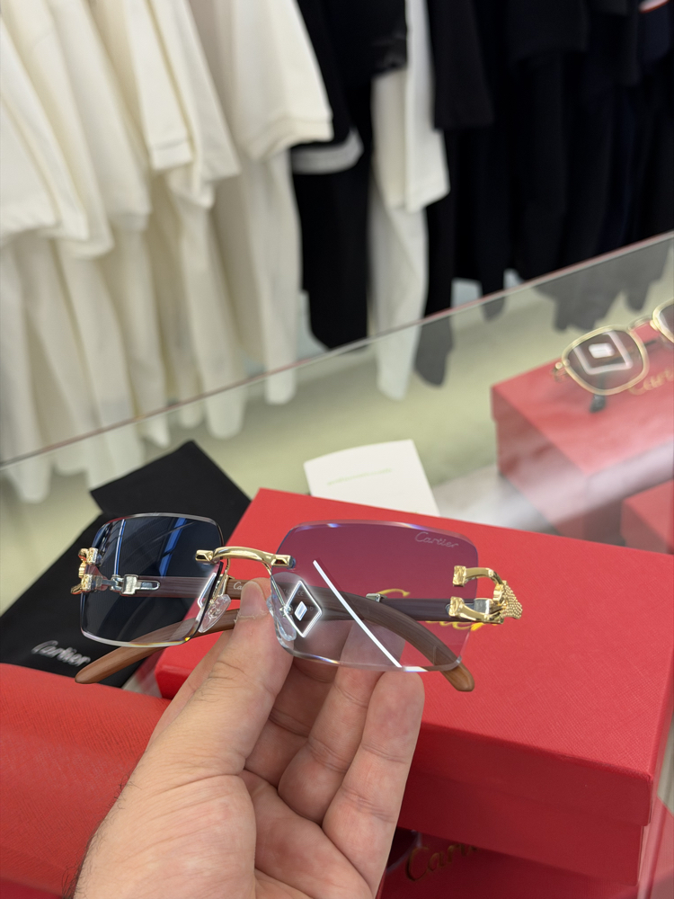 Cartier Première İthal Güneş Gözlüğü - CRT1003