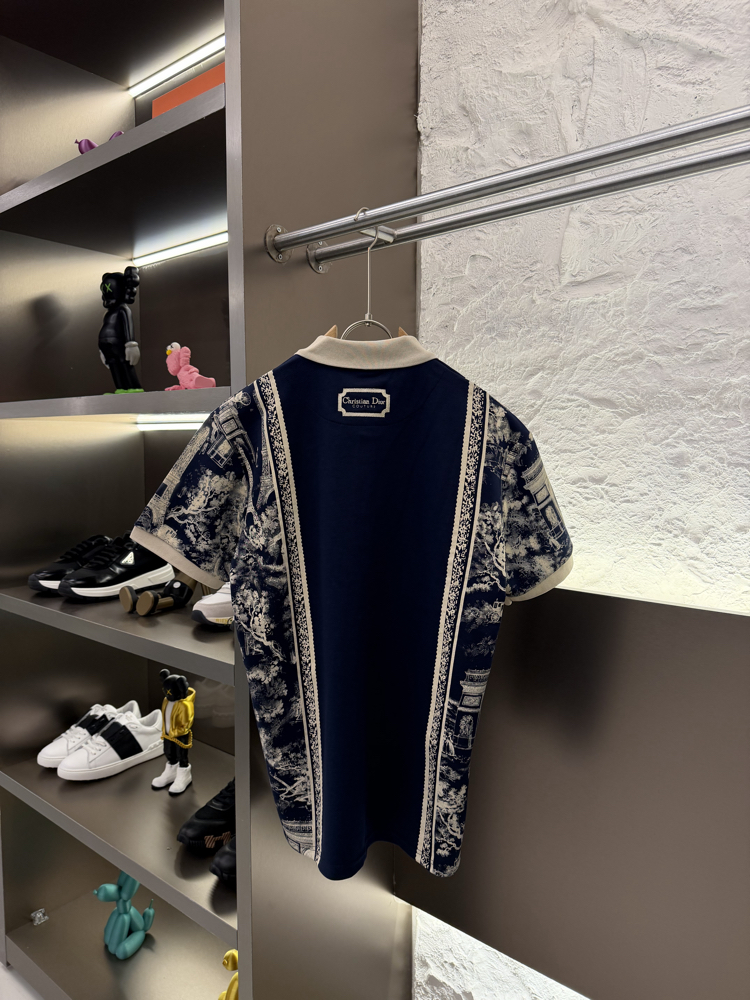 Christian Dior x NIKE Dembele Special Edition Polo Yaka Tshirt