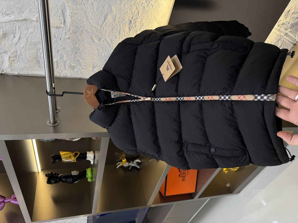 Burberry Logo Appliquéd Puffer Jacket