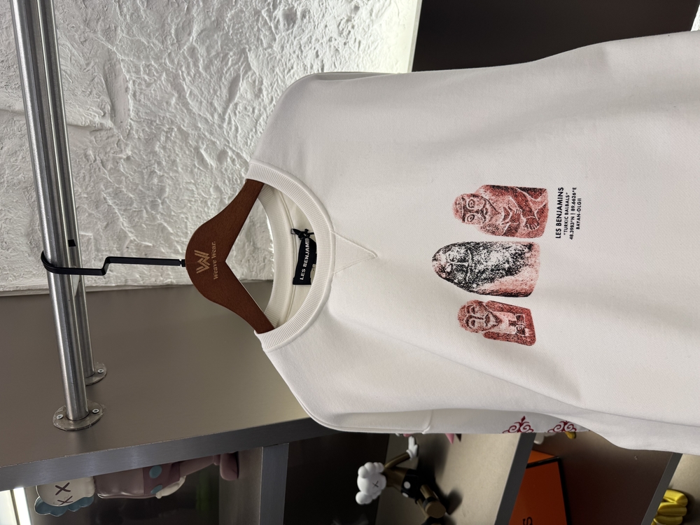 Les Benjamins Oversized Fit %100 Cotton Sweatshirt