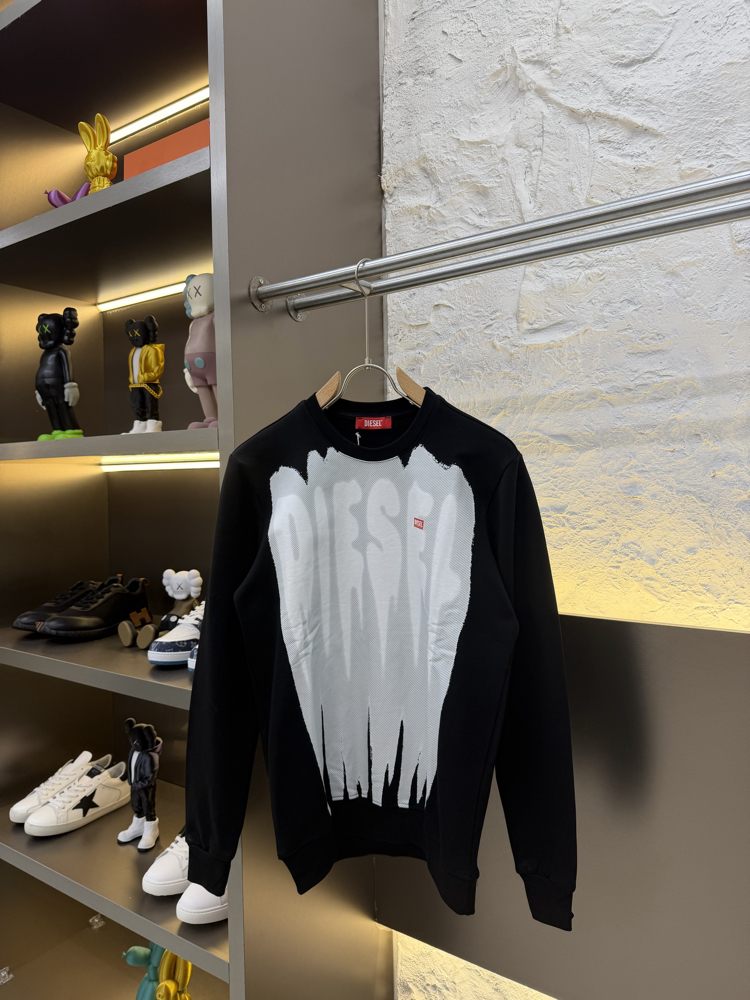 Diesel Premium %100 Pamuk Sweatshirt