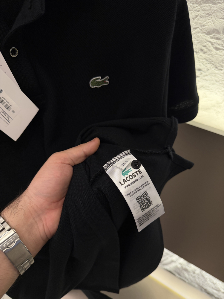 Lacoste Logo Appliquéd %100 Cotton Polo Tshirt