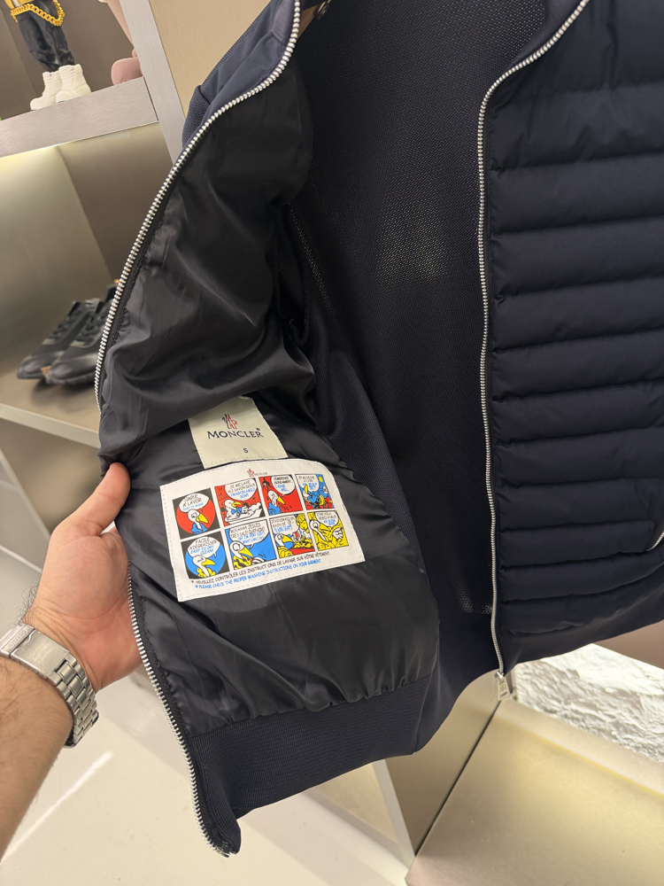 Moncler Premium Örme Ceket (Lacivert)