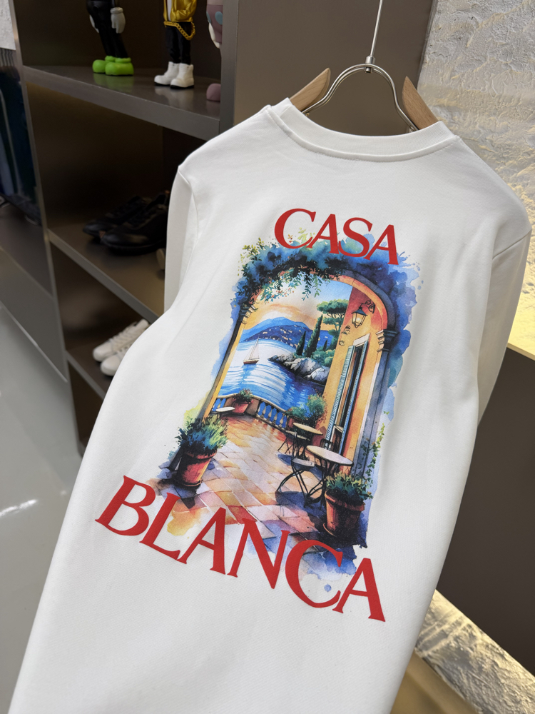 Casablanca Paris Premium %100 Pamuk Sweatshirt