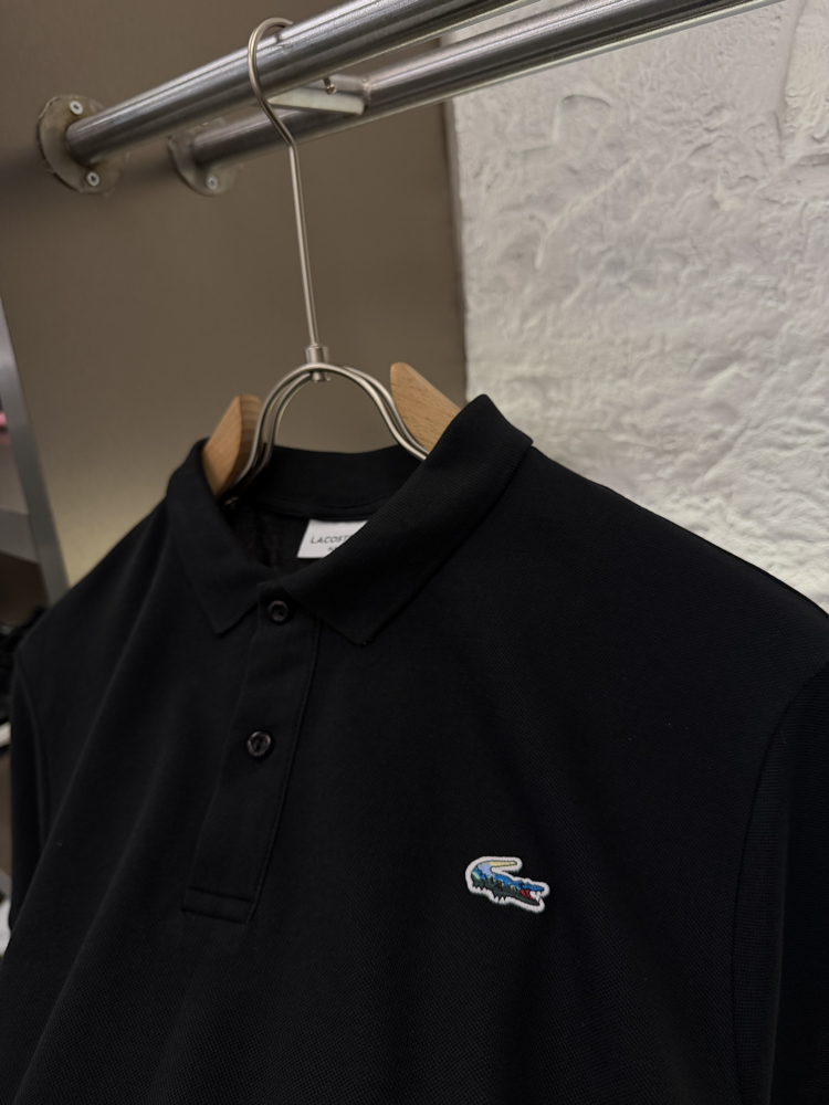 Lacoste Logo Appliquéd %100 Cotton Polo Tshirt