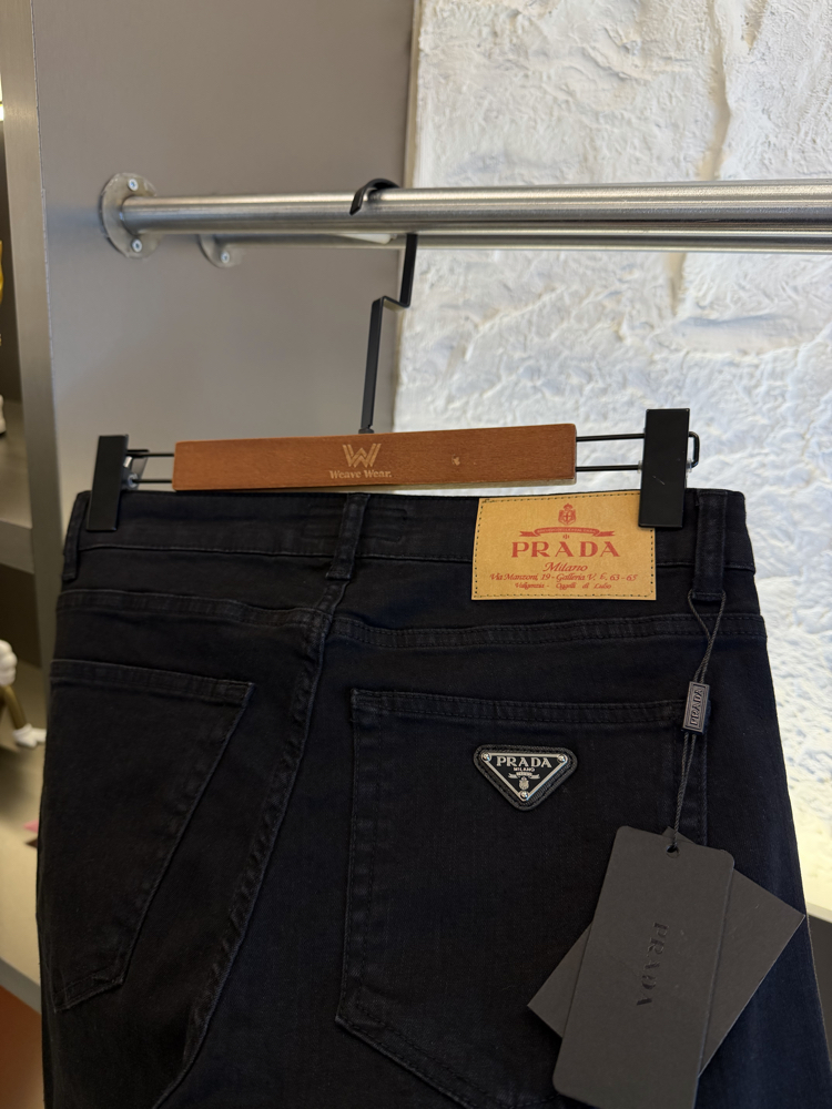 Prada Milano Slim Fit Exported Jean Siyah
