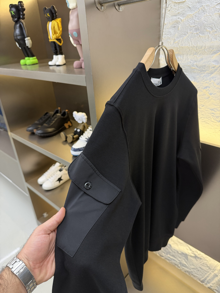 Stone Island Premium %100 Pamuk Sweatshirt