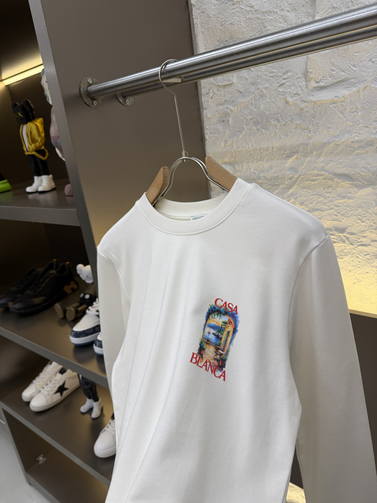 Casablanca Paris Premium %100 Pamuk Sweatshirt